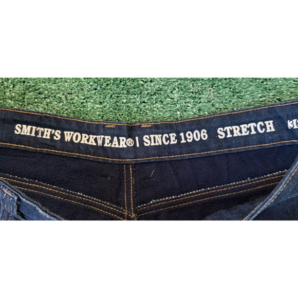 SMITHS 1906 Premium Jeans Fleece Lined Blue Mens Size 36 X 34 NWOT - Picture 8 of 8